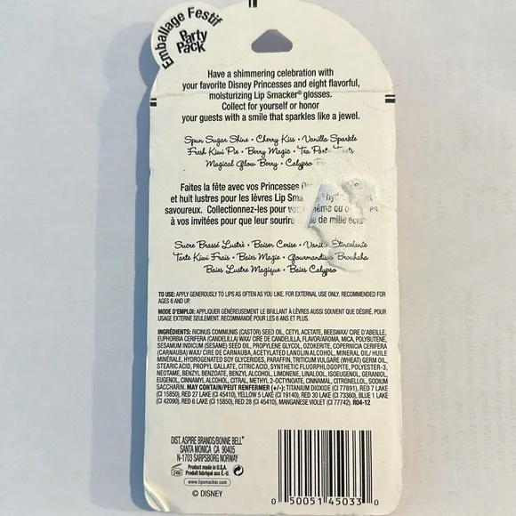 Disney Lip Smacker glossers made in USA - Picture 2 of 4
